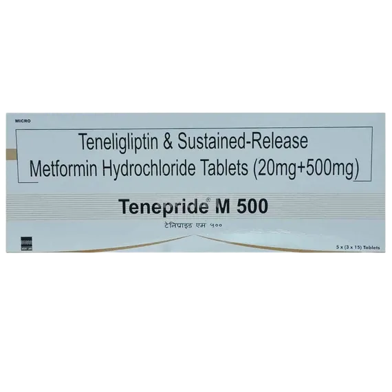 tenepride m 500mg tablet 15's